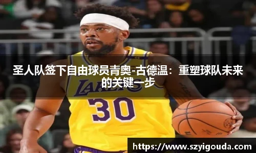 圣人队签下自由球员青奥-古德温：重塑球队未来的关键一步